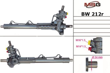 msg-bw212r Рулевая рейка восстановленная MSG BW 212R